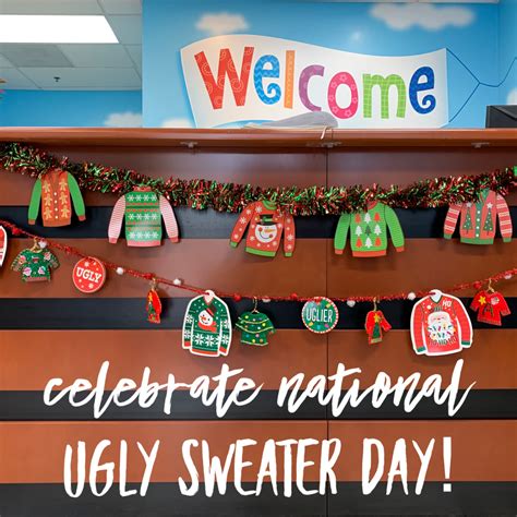 Celebrate National Ugly Sweater Day Creative Teaching Press