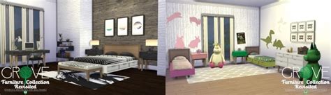 Updated Separated Bedding And Bed Frames At Simsational Designs Sims