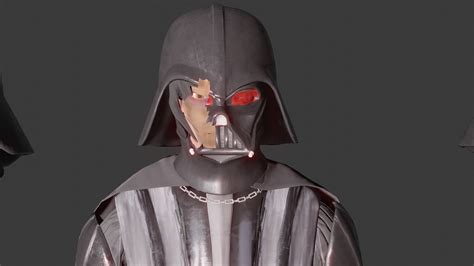 Artstation Darth Vader Clone Warsrebelsrealistic Style