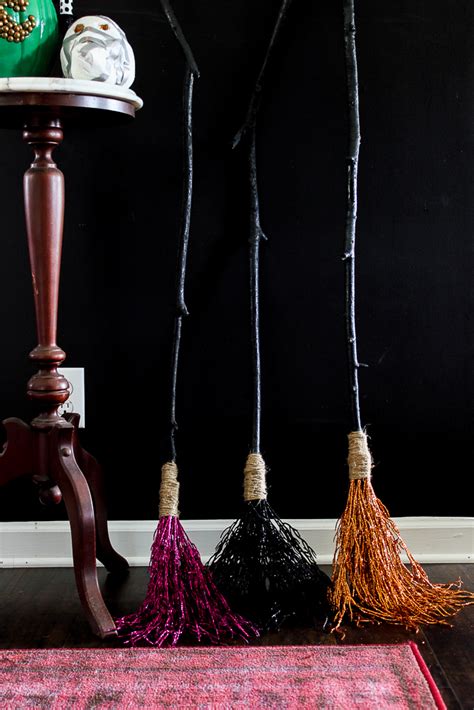 Let dry completely before flying off to the. DIY Witch Broom: How to Make a Witches Broom for Halloween