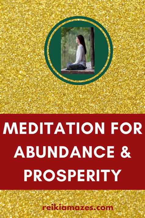Meditation For Abundance And Prosperity Meditation Guided Meditation