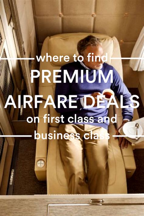 Where To Find Premium Airfare Alerts For First And Business Class Deals