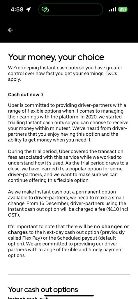Fuber To Charge 110 For Instant Cash Outs 😡😡😡👎👎👎 Page 3 Uber
