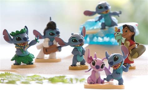 Disney Lilo Stitch Lilo Stitch Exclusive 6 Piece Pvc Figure Play Set