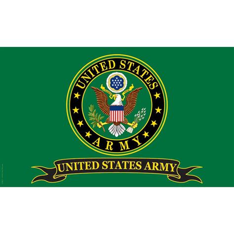 Green Army Flag