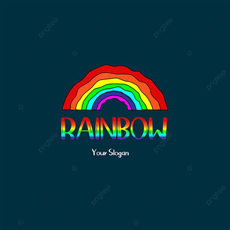 Rainbow Design Hd Transparent Rainbow Logo Design Logo Rainbow