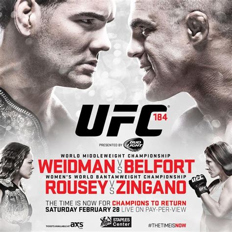 Sign up to be the first to receive new arrivals, exclusive promotions, and more. UFC 184 Weidman vs Belfort & Ronda Rousey vs Cat Zingano - MMA.uno , #1 En noticias de Artes ...