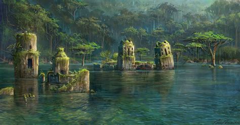 Drowned City Art Uncharted Drakes Fortune Art Gallery