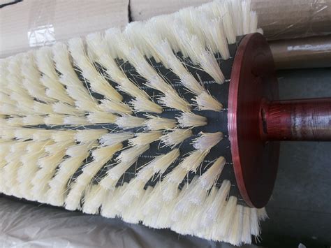 White Industrial Rotating Brush Roller Rs 9000 Piece Brush India Mfg