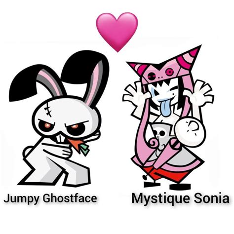 jumpy ghostface and mystique sonia in 2022 mystique art style ghostface