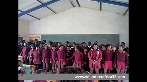 Volunteer In Schools In South Africa The Bulugha School Concert Youtube
