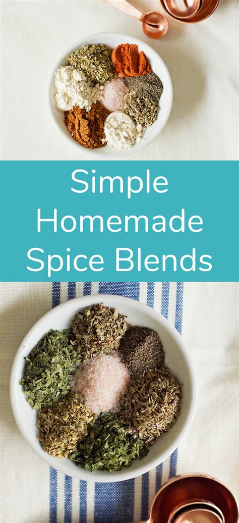 Simple Homemade Spice Blends Make And Takes
