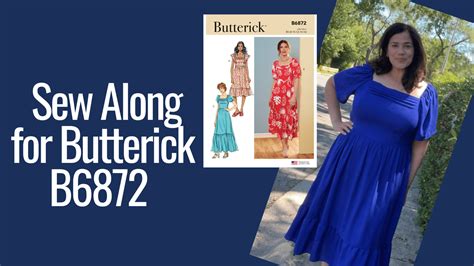 Sew Along For Butterick B6872 And Pattern Review — Masson Lifestyle