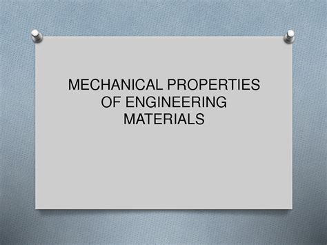 Solution Mechanical Properties Of Engineering Materials Studypool