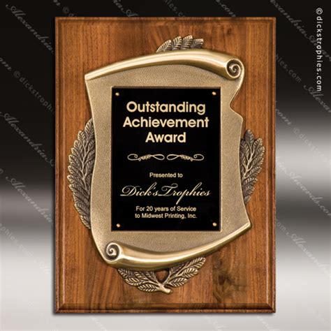 Jds Industries Engraved Wall Plaque Trophy Awards