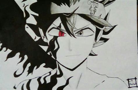 Black Clover Asta Demon Drawing Anime Wallpapers