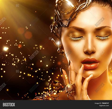 Beautiful Magic Woman Portrait Image And Photo Bigstock