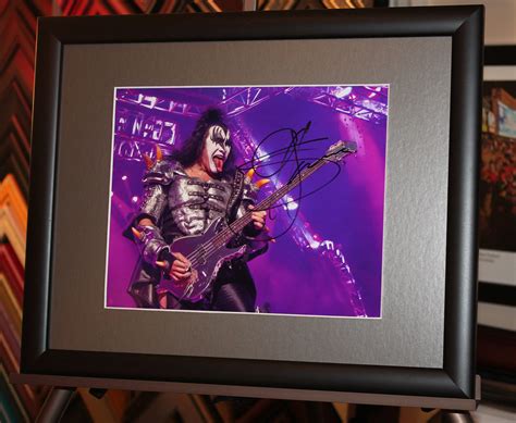 Kiss Gene Simmons Signed Autographed 8x10 Photo Wproof Etsy