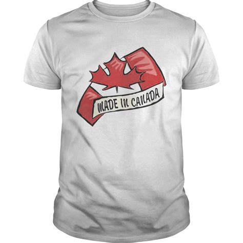 Premium Made In Canada Happy Canada Day Shirt Fashion Trending T