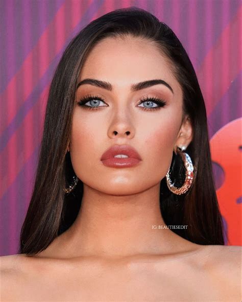 Madison Beer X Megan Fox Rosto Rostos Famosos Ideias Para Selfie