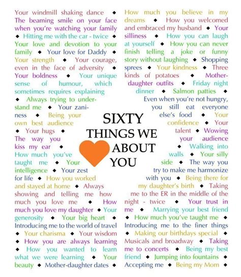 60 Things We Love About You Download Curved Edition Birthday T
