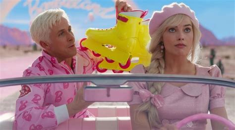 barbie movie review no place for uncomfortable questions in this pastel and plastic land