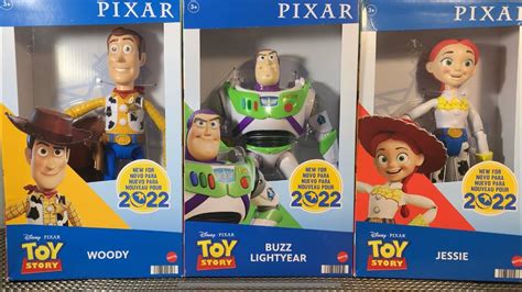 disney pixar toy story woody buzz lightyear jessie new for 2022 12” figures review amazon mattel