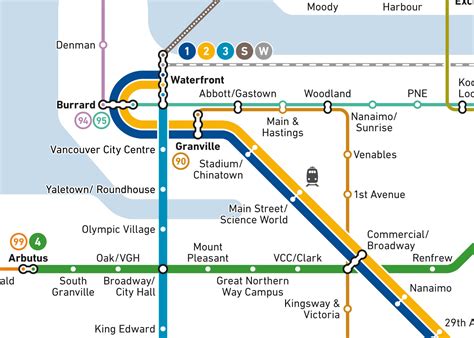 Expo Line Map Vancouver Bc
