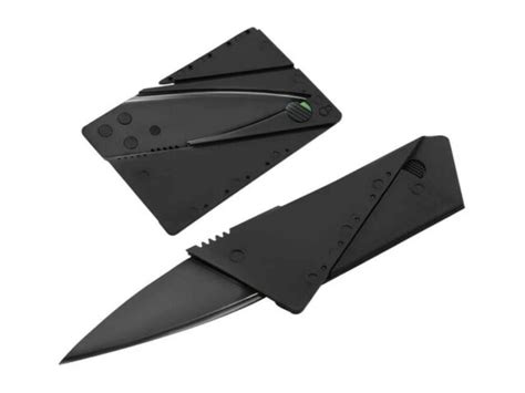 Steel Portable Credit Card Knife Cardsharp Wallet Folding