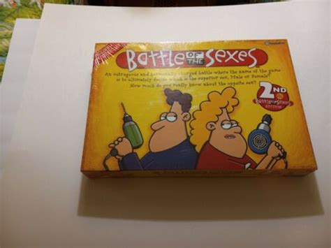 2006 Battle Of The Sexes Board Game 2nd Edition New Factory Sealed 100