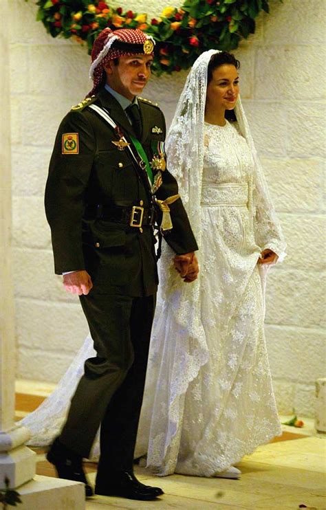 Princess Noor Bint Asem Of Jordan And Prince Hamzah Bin Al Hussein