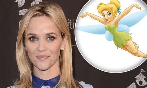 Reese Witherspoon Cast As Tinker Bell In Live Action Disney Film Daily Mail Online