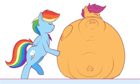 913212 Animated Artistsecretgoombaman12345 Bipedal Fat Pony