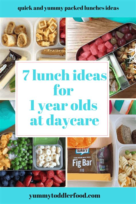 7 Lunch Box Ideas For 1 Year Olds