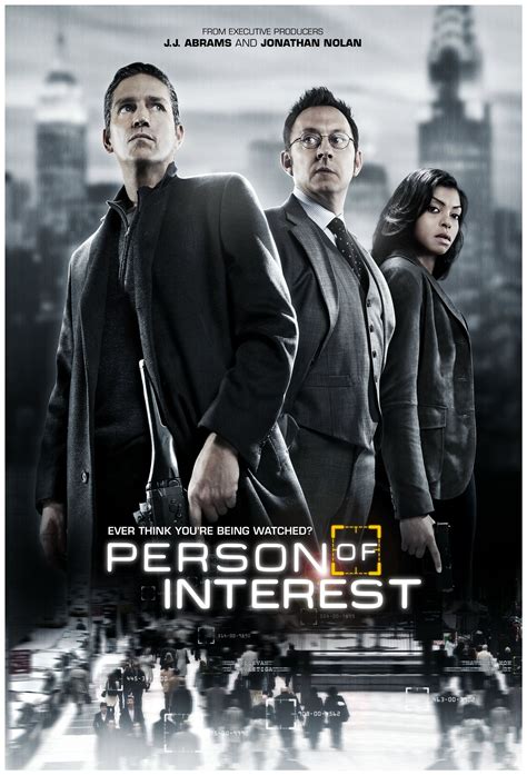 Person of Interest - Season 1 Poster | Person of interest, Person