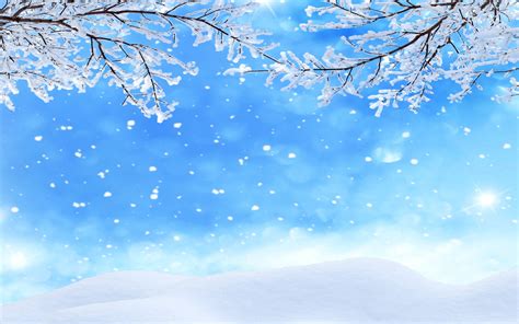 Free Download Winter Background Snowflakes Wallpaper Wackyface