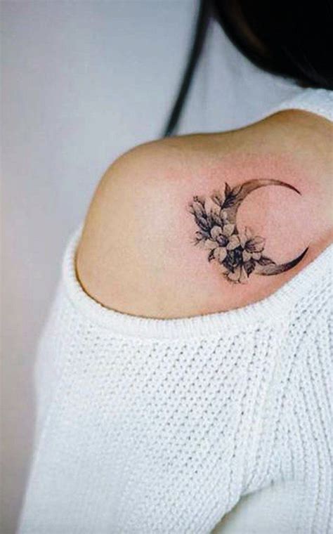Beautiful butterfly and flower tattoo a very lovely wrist tattoos idea for women. 20 Beautiful Moon Tattoo Ideas For You To Try ...