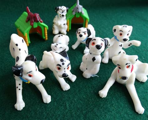 101 Dalmatians Mini Plastic Figures Disney Lot 8 2 Collectors Lot