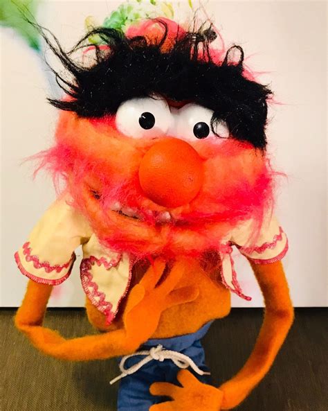 Vintage Jim Henson Animal Puppet Muppet By Fisher Etsy Muppets Jim