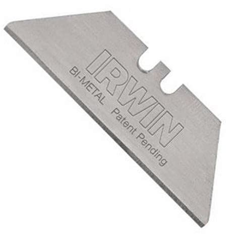 Irwin 5 Pack Stainless Steel Utility Replacement Blade At