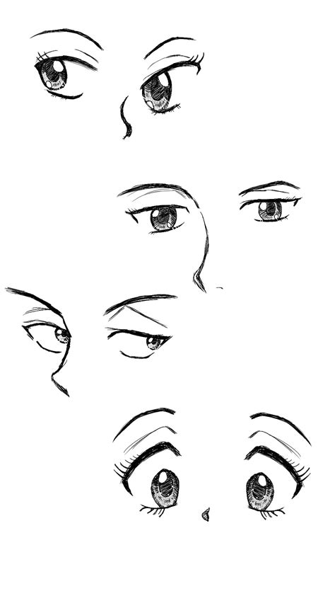 Artstation Anime Eyes Practice