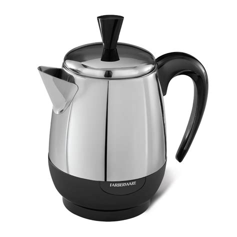 Farberware 2 4 Cup Electric Percolator Stainless Steel Fcp240