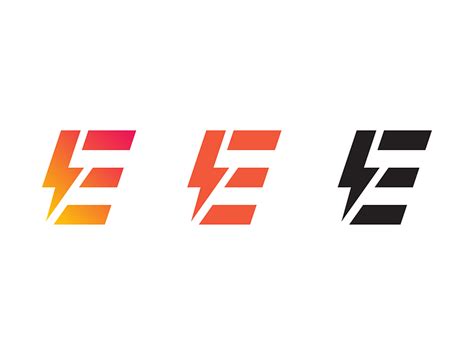 E For Energy 2nd Option By Vadim Carazan Logo Design On Dribbble