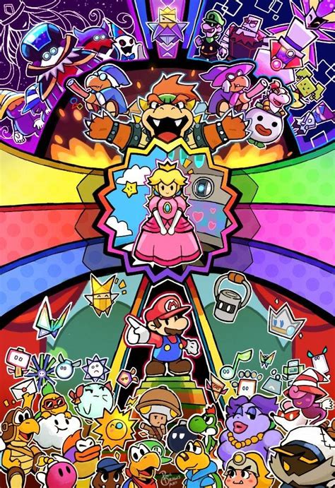 I Finished My Paper Mario Drawing Paper Mario Know Your Meme