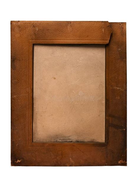 Antique Paper Frame Isolated Stock Photo Image Of Space Photograph