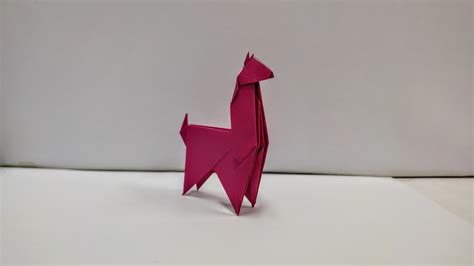 Origami Llama Step By Step How To Make Llama Easy Youtube