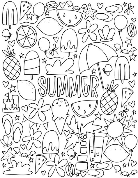 Are you looking for some difficult summer coloring pages for adults? June Coloring Pages - Best Coloring Pages For Kids