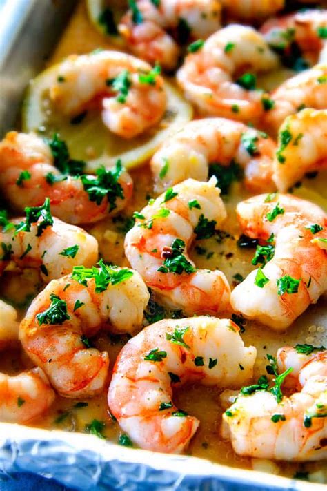 Divide 1 cup dried orzo between the four packets, then top with the shrimp and any liquid left in the bowl. ONE PAN Roasted Lemon Garlic Butter Shrimp and Asparagus ...