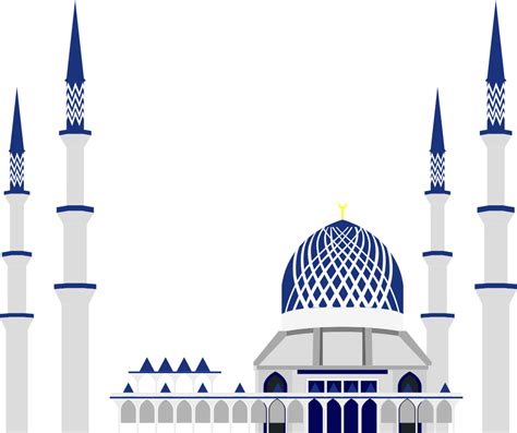 Onlinelabels Clip Art Sultan Salahuddin Abdul Aziz Shah Mosque Shah Alam
