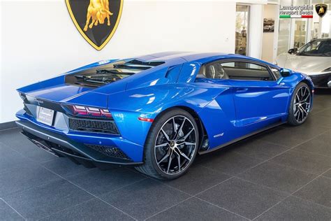 Lamborghini Aventador S Painted In Blu Nethuns Photo Taken By